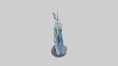 Moonlight Sorceress statue model 3D model