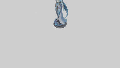 Moonlight Sorceress statue model 3D model