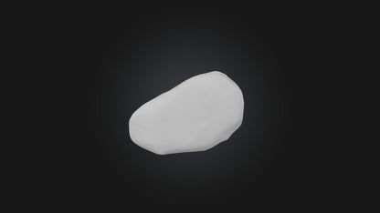 3D model Moonstone VR / AR / low-poly