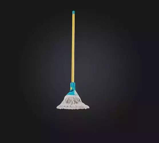 3D model mop model VR / AR / low-poly