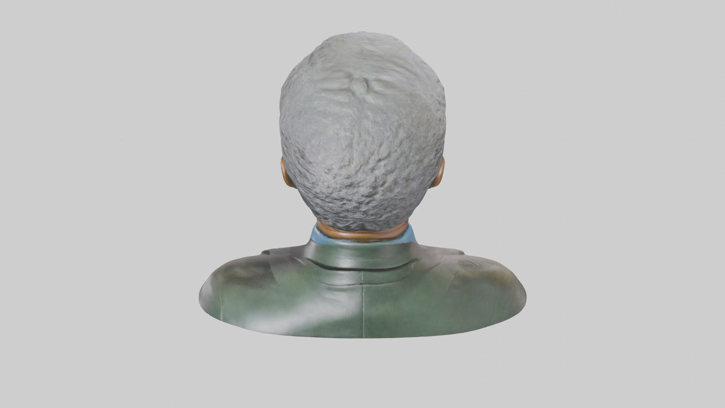 Morgan Freeman Statue Model 3D model