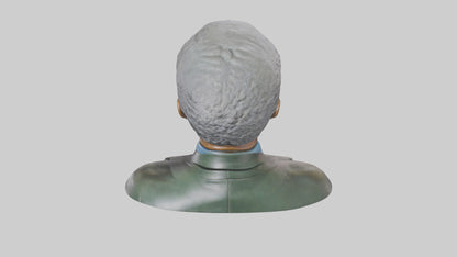 Morgan Freeman Statue Model 3D model