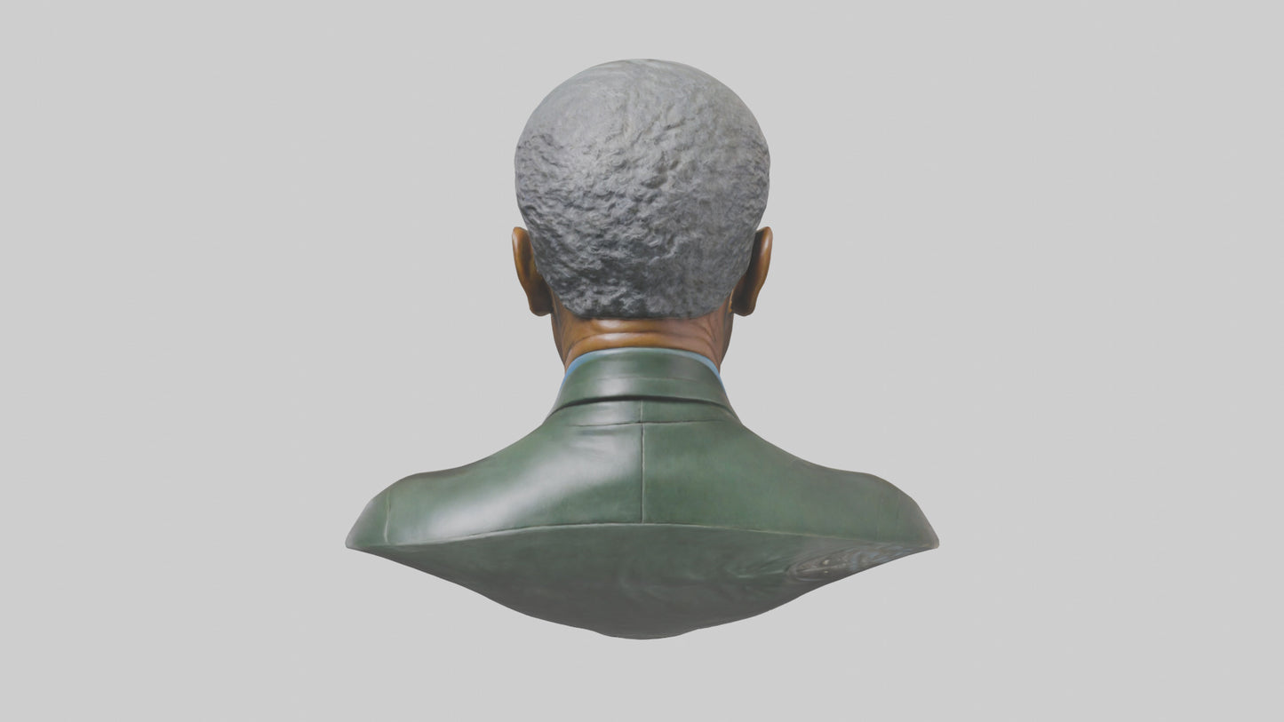 Morgan Freeman Statue Model 3D model