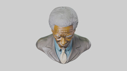 Morgan Freeman Statue Model 3D model