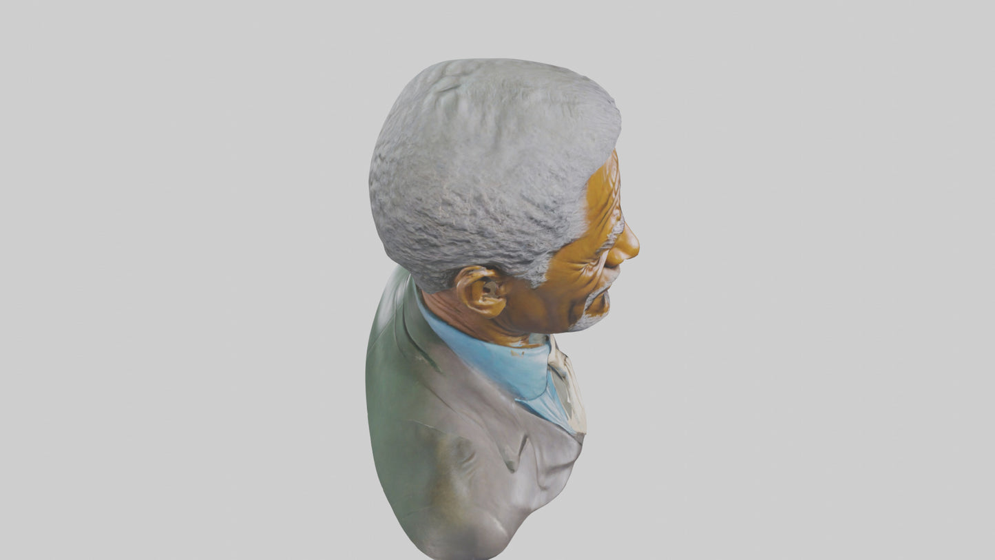 Morgan Freeman Statue Model 3D model