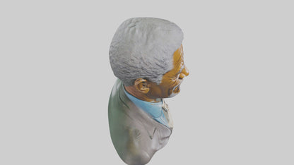 Morgan Freeman Statue Model 3D model