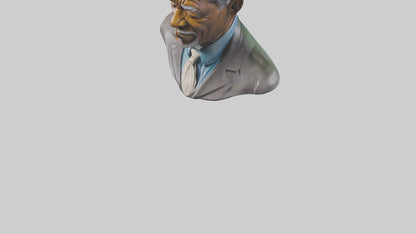 Morgan Freeman Statue Model 3D model