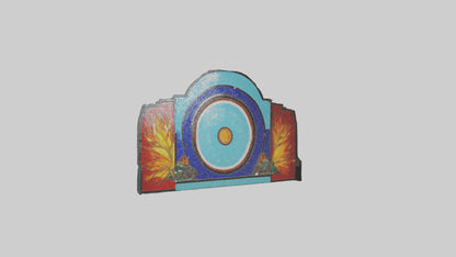 3D model Mosaic wall art model VR / AR / low-poly