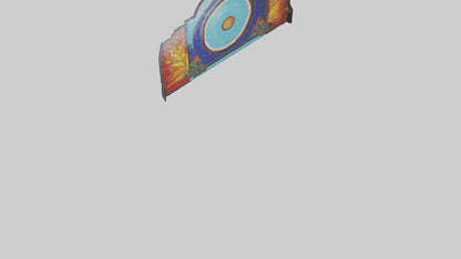 3D model Mosaic wall art model VR / AR / low-poly