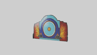 3D model Mosaic wall art model VR / AR / low-poly