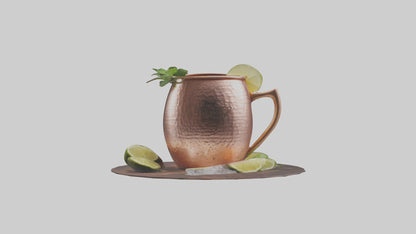 3D model Moscow mule model VR / AR / low-poly