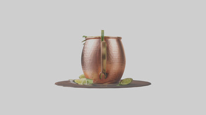 3D model Moscow mule model VR / AR / low-poly