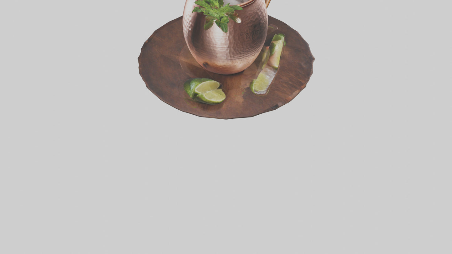 3D model Moscow mule model VR / AR / low-poly