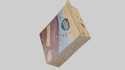 Muesli Box model VR / AR / low-poly
