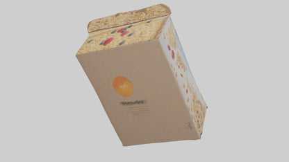 Muesli Box model VR / AR / low-poly