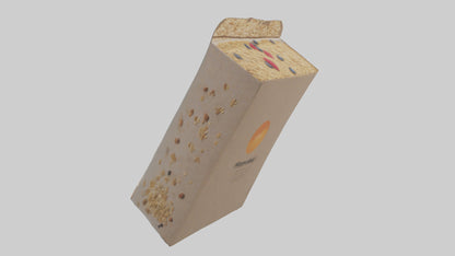 Muesli Box model VR / AR / low-poly