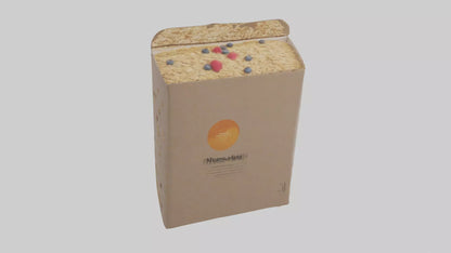 Muesli Box model VR / AR / low-poly