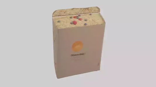 Muesli Box model VR / AR / low-poly