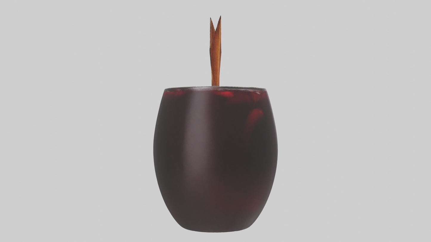 3D model Mulled wine model VR / AR / low-poly
