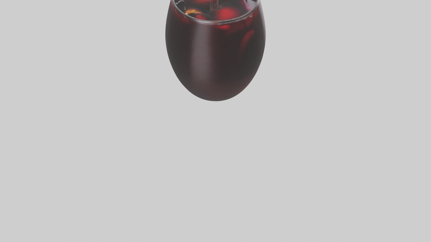 3D model Mulled wine model VR / AR / low-poly