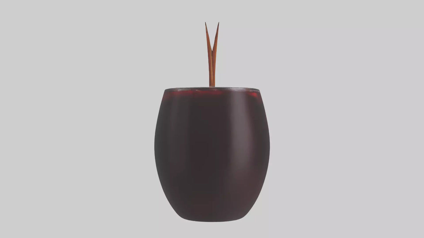 3D model Mulled wine model VR / AR / low-poly