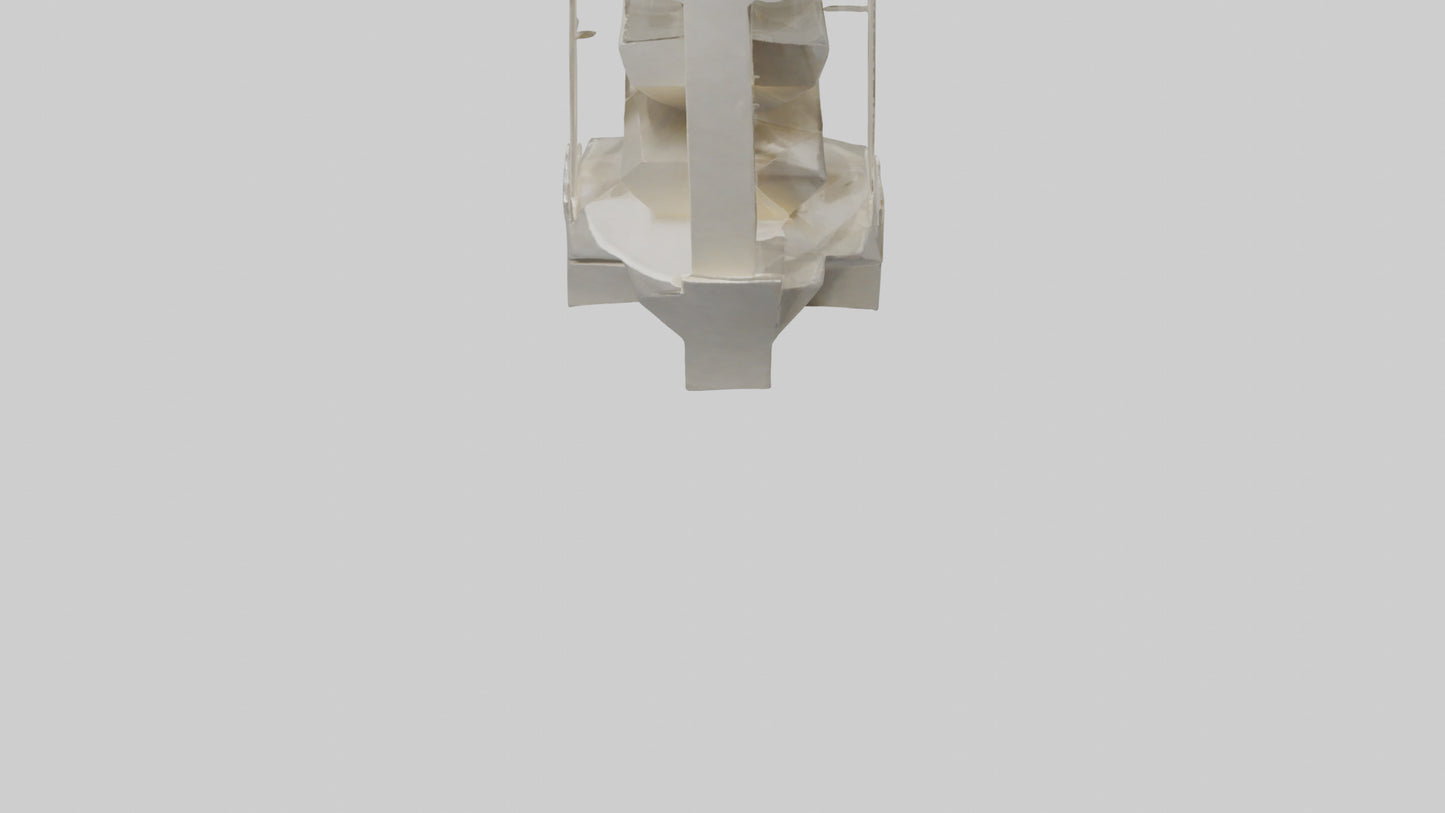 Multilevel sculpture model 3D model