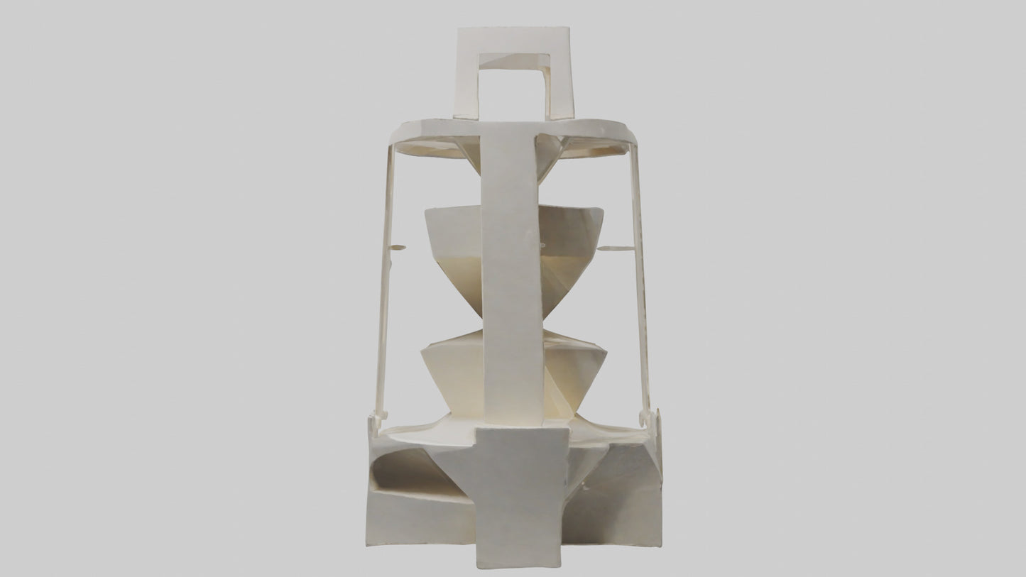 Multilevel sculpture model 3D model