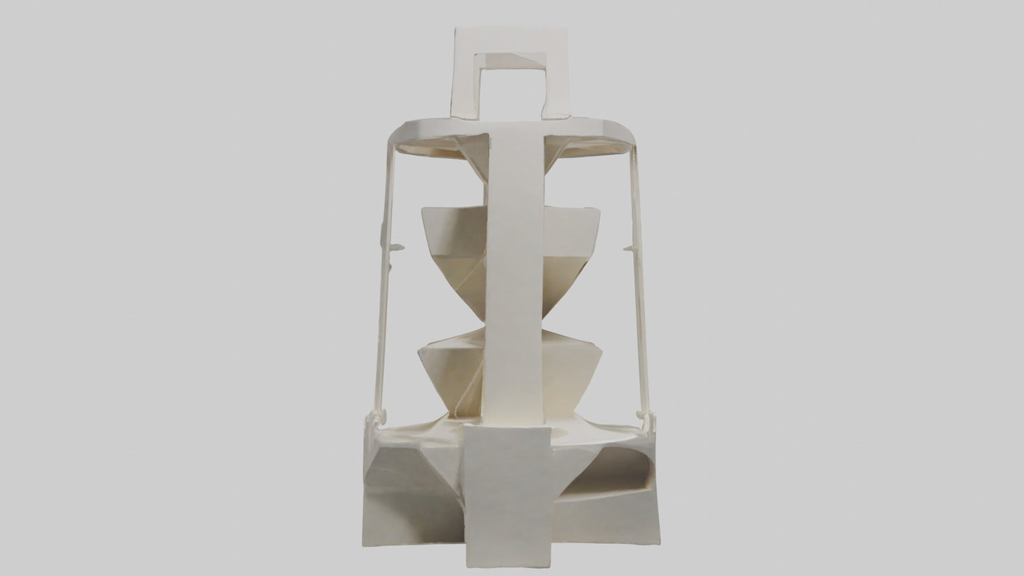 Multilevel sculpture model 3D model