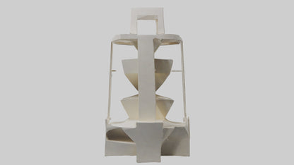 Multilevel sculpture model 3D model