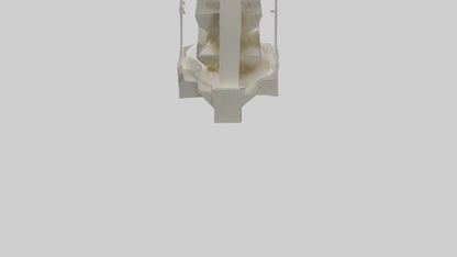 Multilevel sculpture model 3D model