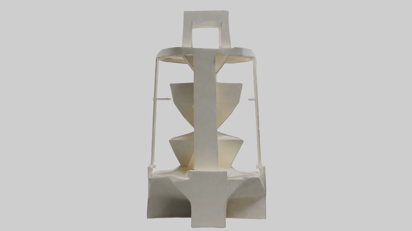 Multilevel sculpture model 3D model