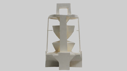 Multilevel sculpture model 3D model