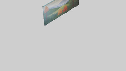 Murals with Nature Themes VR / AR / low-poly