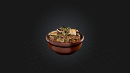 3D model Mushroom Stew VR / AR / low-poly