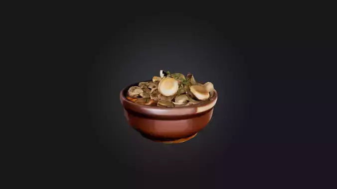 3D model Mushroom Stew VR / AR / low-poly