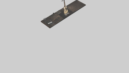 3D model Music Recording Studio VR / AR / low-poly