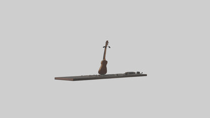 3D model Music Recording Studio VR / AR / low-poly