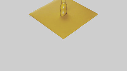3D model Mustard Bottle model VR / AR / low-poly
