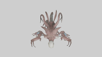 3D model Mutant Creature model VR / AR / low-poly
