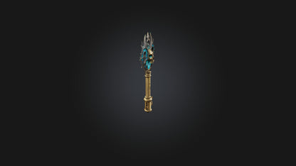 3D model Mystic Key VR / AR / low-poly