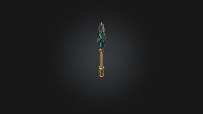 3D model Mystic Key VR / AR / low-poly