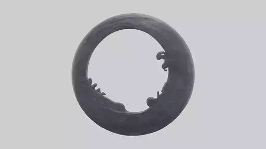 3D model Mystic Moon statue model VR / AR / low-poly