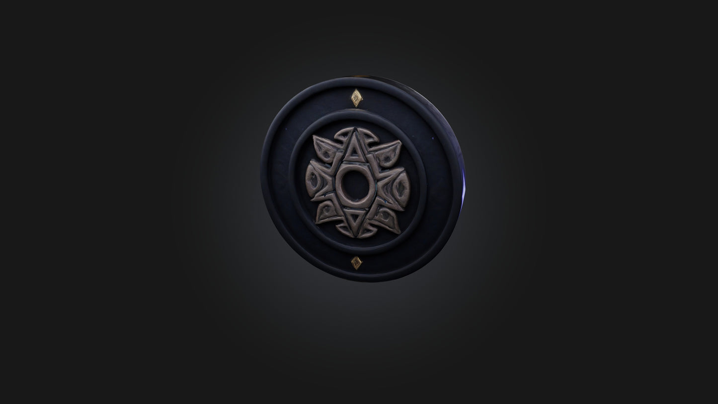 3D model Mystic Rune VR / AR / low-poly