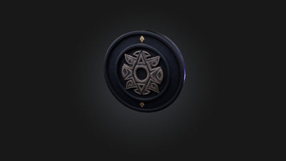 3D model Mystic Rune VR / AR / low-poly