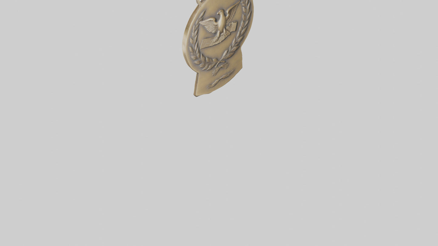 National Honor Medal model VR / AR / low-poly
