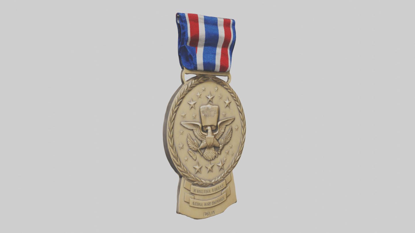 National Honor Medal model VR / AR / low-poly