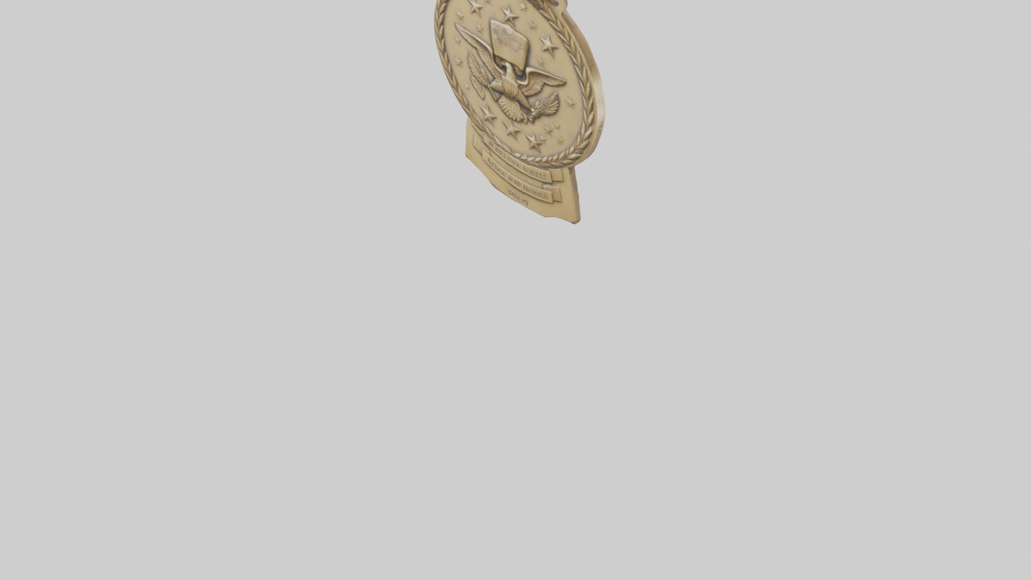 National Honor Medal model VR / AR / low-poly
