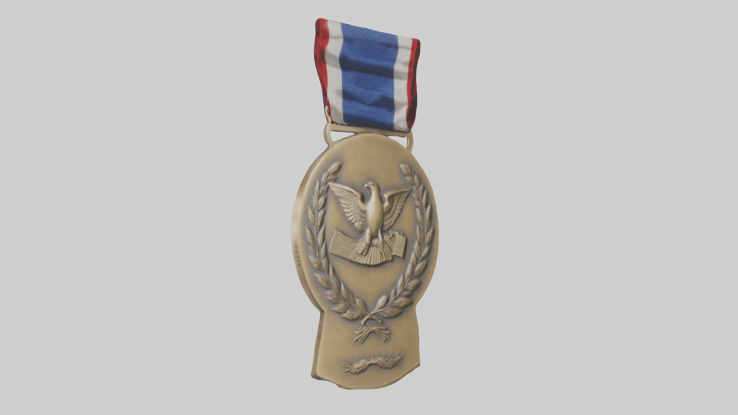 National Honor Medal model VR / AR / low-poly