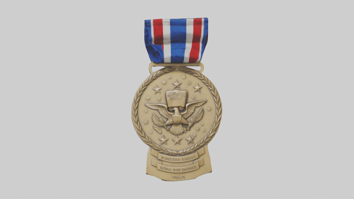 National Honor Medal model VR / AR / low-poly