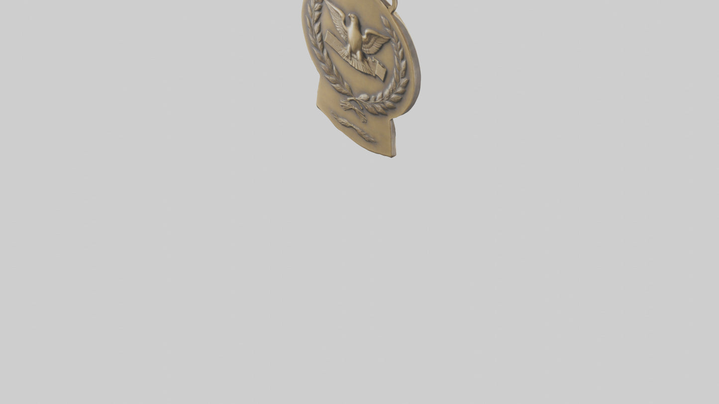 National Honor Medal model VR / AR / low-poly